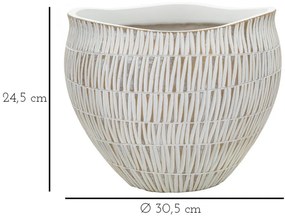 Cachepot ragacsos ø 30,5x24,5 cm