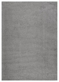 Szürke hosszú szálú bozontos szőnyeg 120x170 cm
