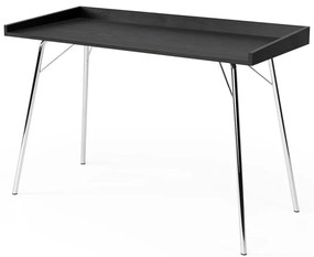 Rayburn íróasztal tölgyfa dekoros asztallappal 52x115 cm - Woodman