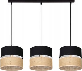 Függő Lámpa Zsiráf Juta Boho Juta Csíkok Duo