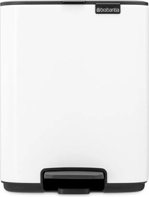 Fehér acél pedálos szemetes 7 l Bo – Brabantia