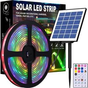 Solar led fénycsíkok kültéri használatra 5M