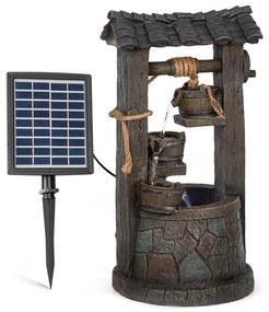 Blumfeldt Speyer, vízesés szökőkút, napelemes szökőkút, kerti szökőkút, 4 szint, működés akkumlátorral