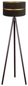 Duolla - Állólámpa DUO 1xE27/60W/230V átm. 44 cm fekete/wenge