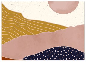 Kép - Napkelte (üvegen) (70x50 cm)