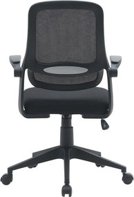 Fekete kárpitozott irodai szék Gilmore – Yes Everyday