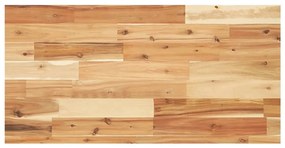 3 db olajbevonatú tömör akácfa függőpolc 100 x 40 x 4 cm