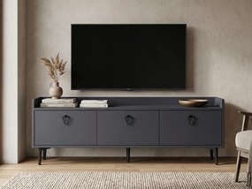 AKCIÓ TV állvány PIENA 160 cm, antracit II. osztály