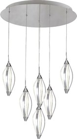 Prezent SAKURA 61305 Függőlámpa 6x13.2W/LED 6350lm IP20