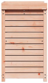 tömör duglászfenyő ültetőasztal polcokkal 82,5 x 50 x 86,5 cm