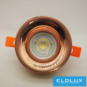 ELDLUX LEIA süllyesztett lámpatest GU10 rózsgold