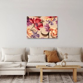 Kép - Vintage virágok (70x50 cm)