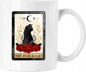 Bögre Macska Tarot kártya 2 Fehér 330ml