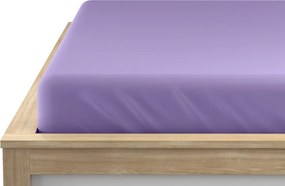 Jersey világoslila lepedő EXCLUSIVE 140 x 200 cm