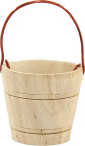 Fa vödör betlehem dekoråcióhoz 3,0cm magas, 7-10cm-es figuråkhoz