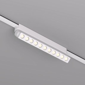 DK/EU-5368-WH Slim magnetic track light AIR GRILL, 12W, 2700-6500K, white color — DK/EU-5368-WH