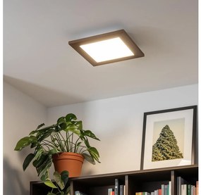 Eglo - LED dimmelhető SALOBRENA 2 panel 16W/230V sötétbarna