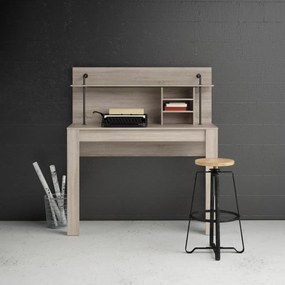 Felix Industrial íróasztal, természetes fa