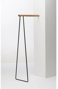 Fekete acél ruhatartó állvány 65x150x45 cm – LIND DNA