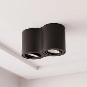 BRILAGI - Spotlámpa MIA DOUBLE 2xGU10/30W/230V fekete