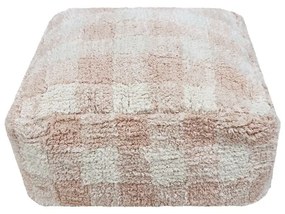 Világos rózsaszín gyerek puff Vichy Rose – Lorena Canals