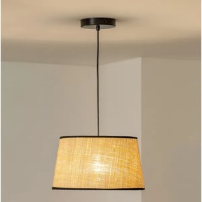 Brilagi - LED függeszték zsinóron CERIA 1xE27/40W/230V átm. 35 cm bézs