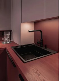 Magnetic gránit mosogató_nero_1 medence