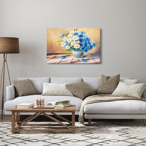 Festett kép egy váza virágról (90x60 cm)