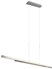 Ezüstszínű LED függőlámpa Odio – Trio