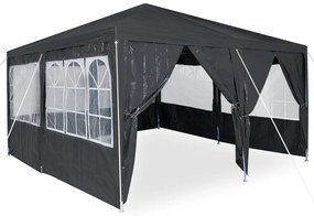 Parti Sátor 8 Oldalfallal Antracit 4x4 m PE