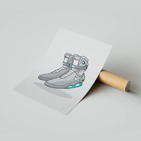 Nike Air Mag Streetwear poszter 50x70 Ajándék ötlet