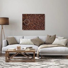 Kép - kávé szemek (üvegen) (70x50 cm)