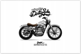 Poszterek 120x80 Motorkerékpár Antik Vintage