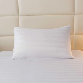 Mikroszálas hotelszoba lepedő 140x240 cm és párnahuzat 50x70 cm JASMINE, fehér Rögzítés: Bújtatós
