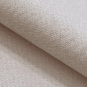 Kinyitható U alakú kanapé VENORIA 285x146 cm, krémszínű