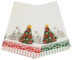 Christmass tree konyhai edénytörlő 2 db