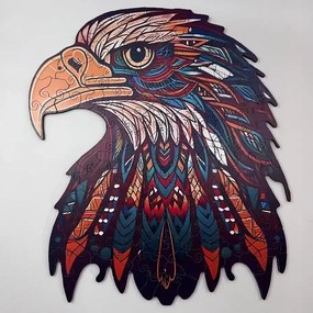 Fenséges sas fa puzzle