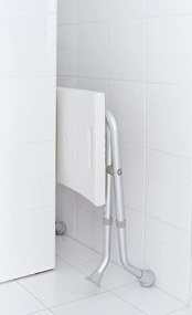 Ridder, Fürdőszobaszék, összecsukható, fehér, A0050301