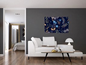 Kép - Őszi virágok (90x60 cm)