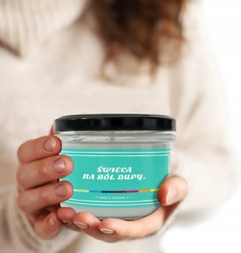 Szója Illatgyertya 150ML Vicces Ajándék Mikulás Karácsonyra