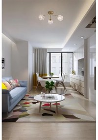 Searchlight 11523-3GO - Felületre szerelhető ASTRAL csillár 3xG9/33W/230V aranyszínű