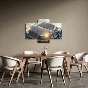 Audi autó képe - szürke (90x60 cm)
