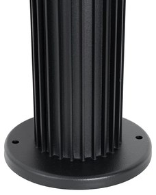 Okos kültéri oszlop fekete 50 cm IP44 RGBW, Wifi GU10 50mm-es izzóval - Boris