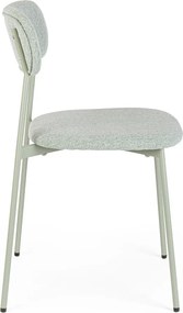 Mentazöld kárpitozott étkezőszék Inka – Yes Everyday