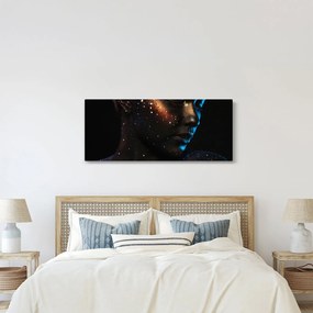 Csillogó nő képe (120x50 cm)