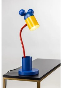 Lámpa Asztali MOUSE , 5495, max.250V, 50/60Hz, 1*E27, max.25 W, átmérő 8 cm, IP20, sötétkék/arany