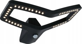 Paulmann Led kültéri fali lámpa 10W 3000K IP44 szenzorral, antra