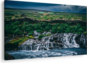 Vízesések képe a természetben (90x60 cm)