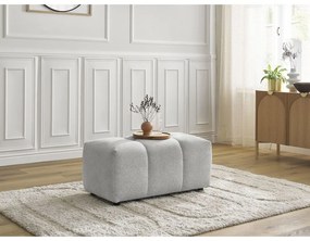 Világosszürke zsenília lábtartó Roxelane – Bobochic Paris