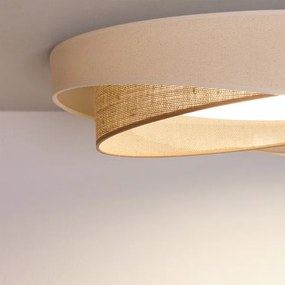 BRILAGI- LED Mennyezeti lámpatest VELVET TWIST LED/24W/230V 4000K pr. 55 cm kr./béž.